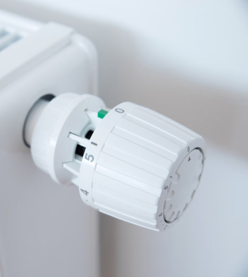 Nahaufnahme Thermostat